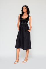 Monica Denim Midi Dress