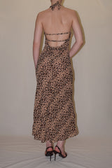 Jolene Cowl Halter Dress