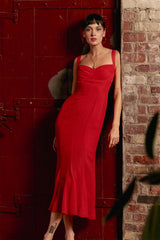 Magdalena Low Back Dress