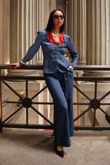 Ruth Denim Blazer