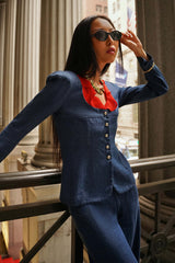Ruth Denim Blazer