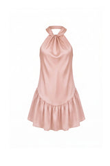 Selena Halter Mini Dress
