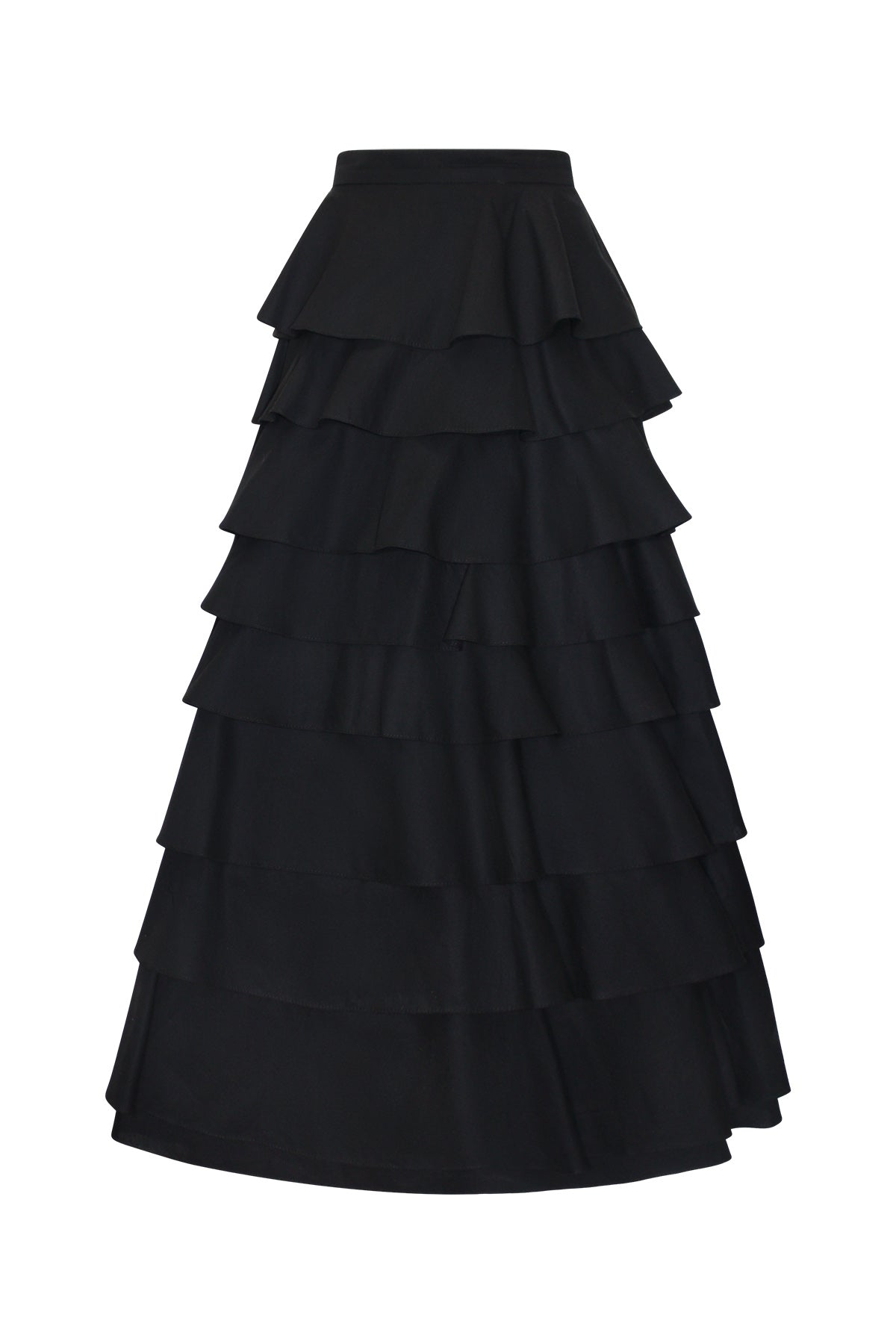 【iiort】Maxi Skirt Black B91xZ Maxi Skirts for Women High Waist Pleated Skirt Midi