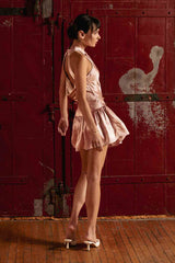 Selena Halter Mini Dress