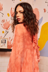 Brigitte Chiffon Dress