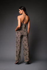 Twiggy Halter Silk Top