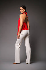 Juliana Halter Silk top