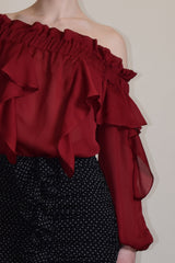 Sarah Chiffon Blouse