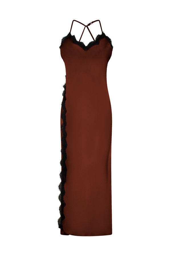 Chocolate Slip Dress