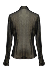 ANITA SILK LUREX SHIRT