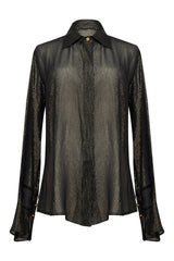 ANITA SILK LUREX SHIRT