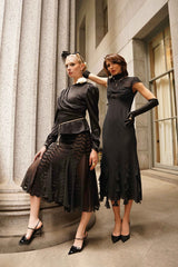 Audrey Ruffle Dress