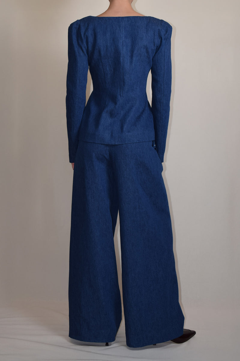 Ruth Denim Blazer
