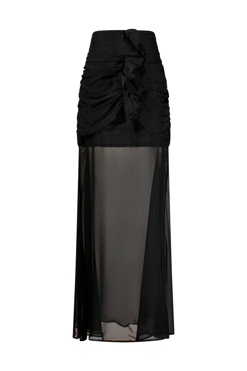 Paulina Chiffon Sheer Skirt Cindy Castro New York, LLC Paulina Chiffon Sheer Skirt Cindy Castro New York, LLC