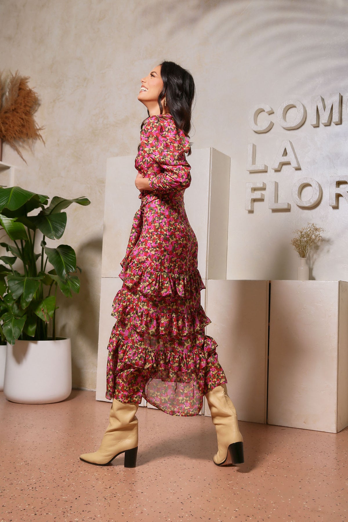 Angelina Chiffon Dress – Cindy Castro New York, LLC