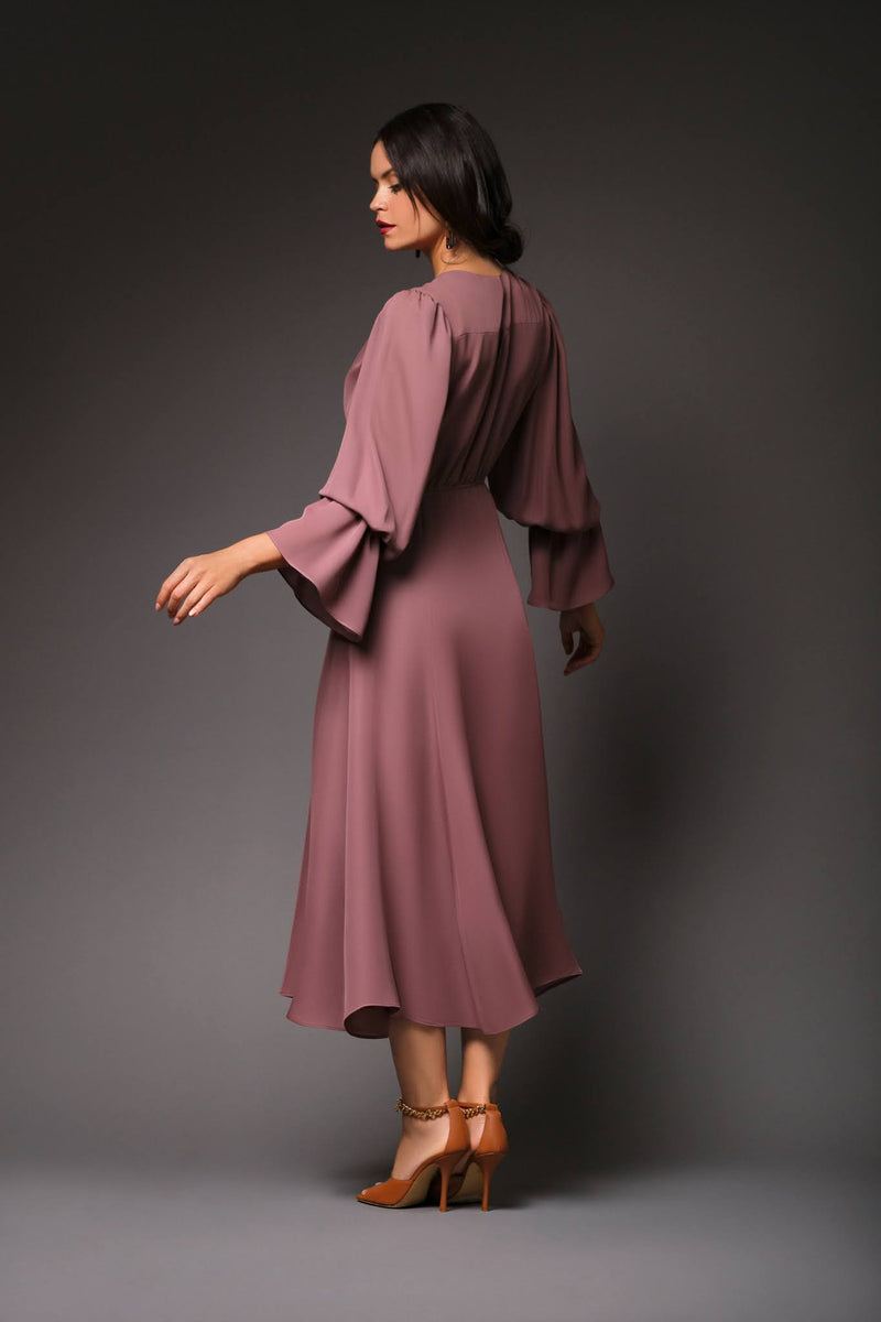 Diana Midi Silk Dress