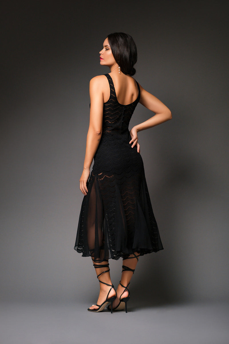Rachael Sheer Lace Dress – 2024 Cindy Castro New York, LLC